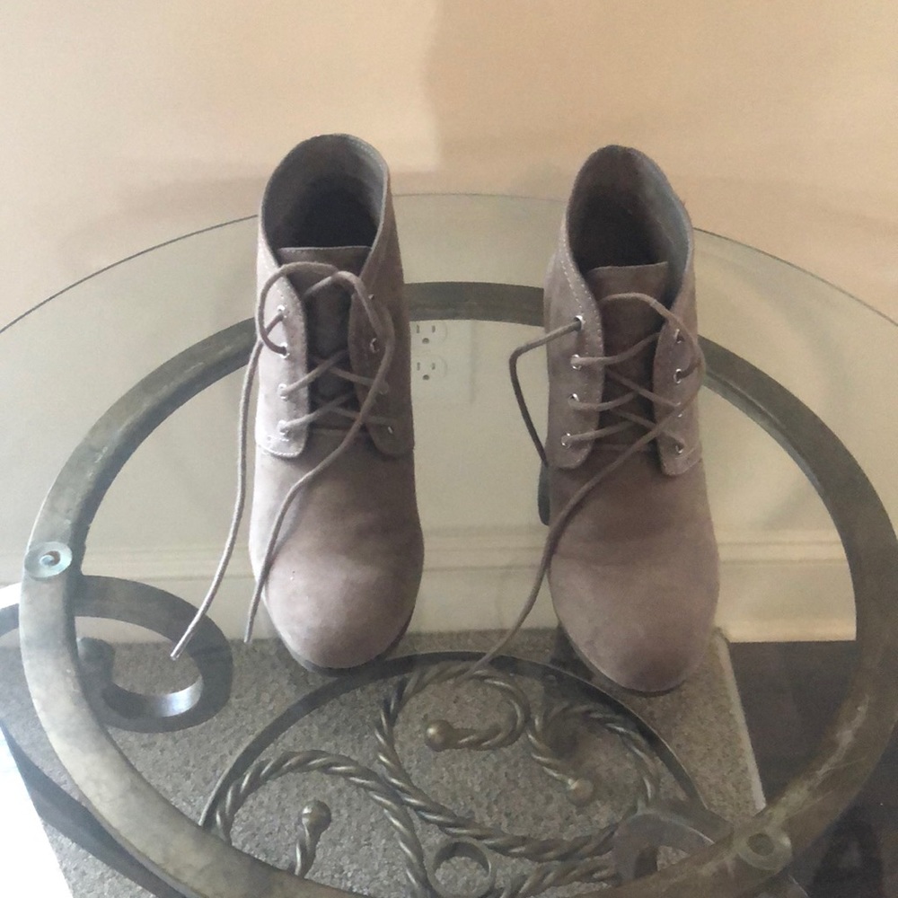 Taupe Arizona brand booties!! Only worn once!